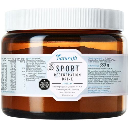 Naturafit Sport Regeneration Drink Pulver 380 g
