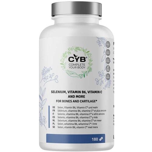 CYB Knochen & Knorpel Komplex Selen+Vit.B6+C Tabl. 180 St Tabletten