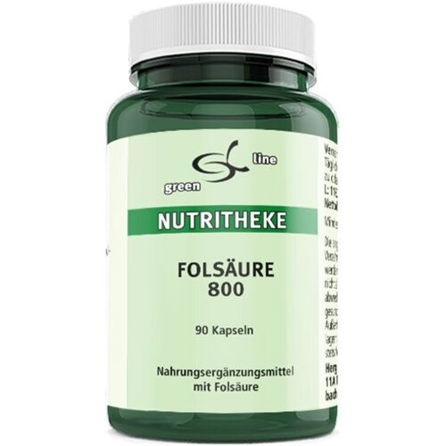 green line Folsäure 800 Kapseln 90 St