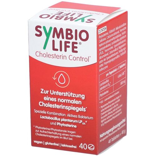 Symbiolife Cholesterin Control m.Phytosterinen Tab 40 St Tabletten