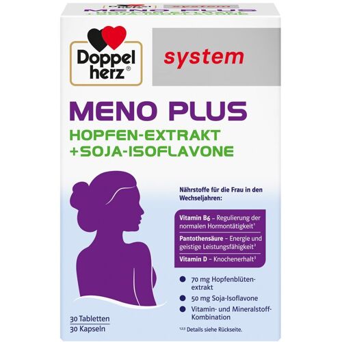 Doppelherz® system Doppelherz Meno Plus system Kombipackung 60 St