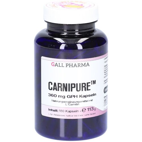 GALL PHARMA Carnipure 360 mg GPH Kapseln 180 St