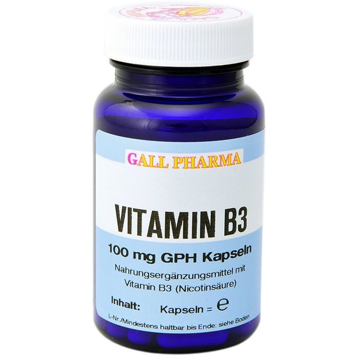GALL PHARMA Vitamin B3 100 mg GPH Kapseln 180 St