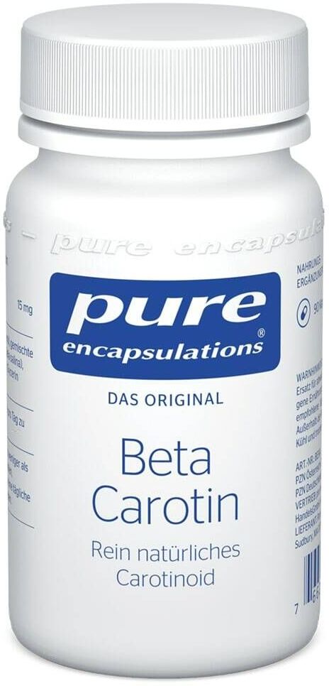 Pure Encapsulations Beta Carotin Kapseln 90 St