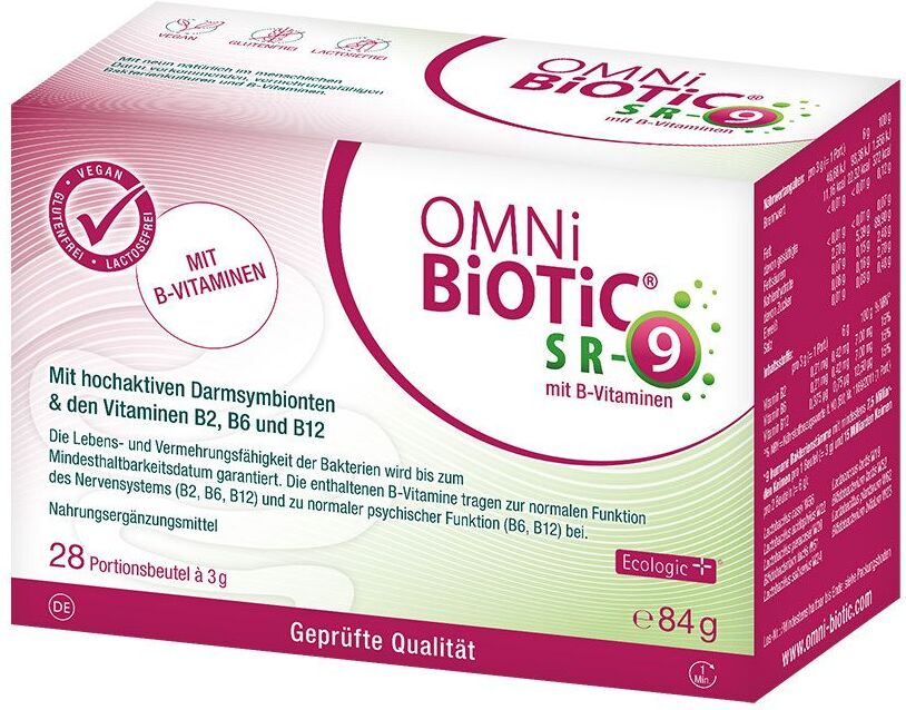 Omni BiOTiC Sr-9 mit B-Vitaminen Pulver Beutel 28x3 g