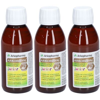 Arkopharma Arkoroyal Vitamin-Komplex Wachstum x3 3x150 ml Sirup Arkopharma Arkoroyal Vitamin-Komplex Wachstum x3 3x150 ml Sirup