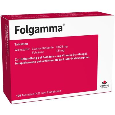 Folgamma Tabletten 100 St Folgamma Tabletten 100 St