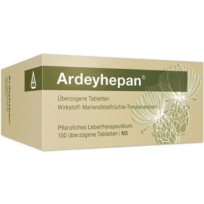 Ardeyhepan überzogene Tabletten 100 St Überzogene Ardeyhepan überzogene Tabletten 100 St Überzogene