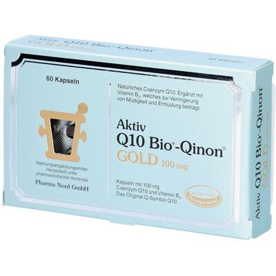 Q10 BIO Qinon Gold 100 mg Pharma Nord Kapseln 60 St Q10 BIO Qinon Gold 100 mg Pharma Nord Kapseln 60 St