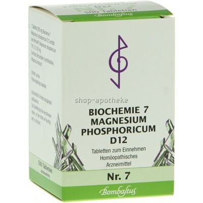 Bombastus-Werke AG BIOCHEMIE 7 Magnesium phosphoricum D 12 Tabletten Bombastus-Werke AG BIOCHEMIE 7 Magnesium phosphoricum D 12 Tabletten