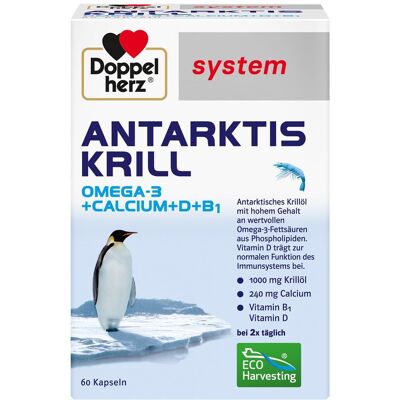 Doppelherz Antarktis Krill - Omega-3 Kapseln - 60 St Doppelherz Antarktis Krill - Omega-3 Kapseln - 60 St