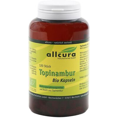 Allcura Topinambur Bio-Kapseln - Nahrungsergänzung Allcura Topinambur Bio-Kapseln - Nahrungsergänzung