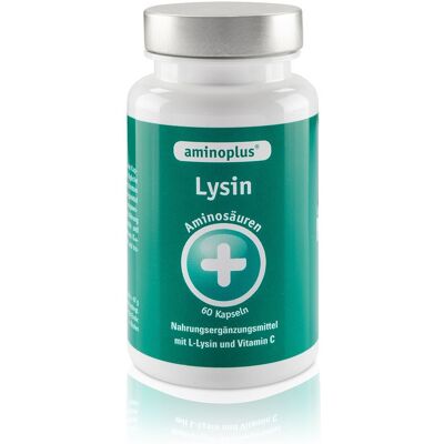 Aminoplus - Lysin Kapseln - Vitamin C - Nahrungsergänzungsmittel Aminoplus - Lysin Kapseln - Vitamin C - Nahrungsergänzungsmittel