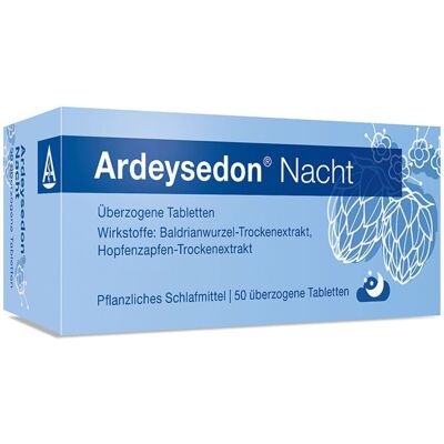 Ardeysedon Nacht überzogene Tabletten 50 St Überzogene Ardeysedon Nacht überzogene Tabletten 50 St Überzogene