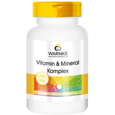 WARNKE Vitamin & Mineral Komplex Kapseln 250 St WARNKE Vitamin & Mineral Komplex Kapseln 250 St
