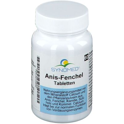 Synomed - Anis-Fenchel - 60 St - Anis-Fenchel - Tabletten Synomed - Anis-Fenchel - 60 St - Anis-Fenchel - Tabletten