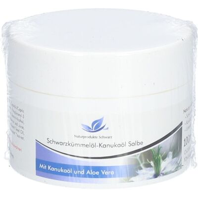 Naturprodukte Schwarz Schwarzkümmelöl Kanukaöl Salbe 100 ml Naturprodukte Schwarz Schwarzkümmelöl Kanukaöl Salbe 100 ml