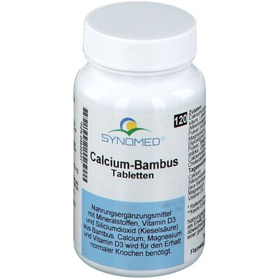 SYNOMED Calcium-Bambus Tabletten 120 St SYNOMED Calcium-Bambus Tabletten 120 St