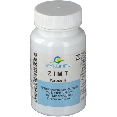 SYNOMED Zimt Kapseln 60 St SYNOMED Zimt Kapseln 60 St