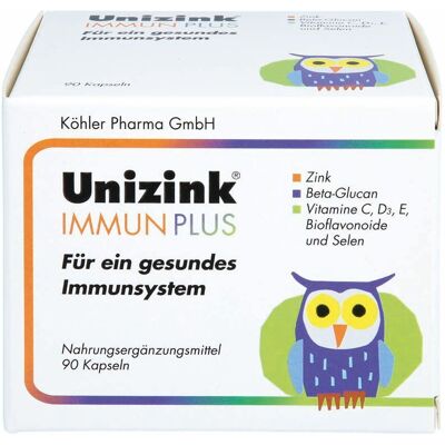 Köhler Unizink Immun Plus Kapseln - Nahrungsergänzung Köhler Unizink Immun Plus Kapseln - Nahrungsergänzung
