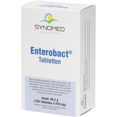 Synomed - Enterobact - 120 Tabletten - Nahrungsergänzung Synomed - Enterobact - 120 Tabletten - Nahrungsergänzung