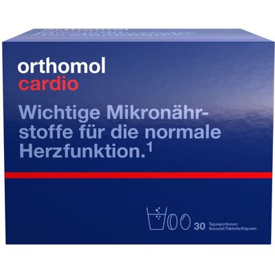Orthomol Cardio - 30 Portionen Nahrungsergänzungsmittel Orthomol Cardio - 30 Portionen Nahrungsergänzungsmittel
