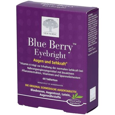 New Nordic Blue Berry Eyebright - Nahrungsergänzungsmittel New Nordic Blue Berry Eyebright - Nahrungsergänzungsmittel