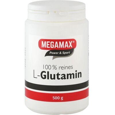 Megamax B.V. GLUTAMIN 100% Rein Pulver - Nahrungsergänzungsmittel Megamax B.V. GLUTAMIN 100% Rein Pulver - Nahrungsergänzungsmittel