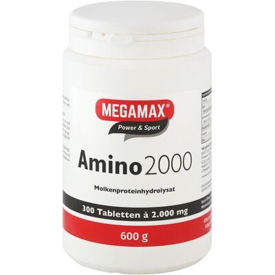 Megamax B.V. Amino 2000 Tabletten - Nahrungsergänzung Megamax B.V. Amino 2000 Tabletten - Nahrungsergänzung