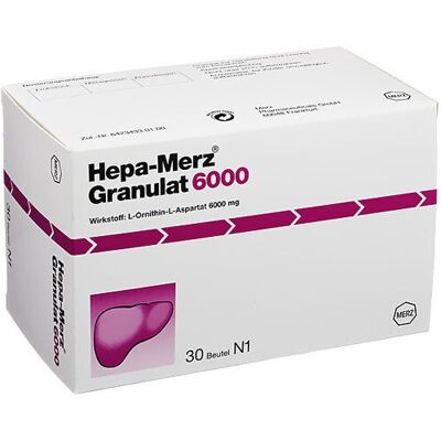 Hepa-Merz Granulat 6000 Beutel 30 St Hepa-Merz Granulat 6000 Beutel 30 St