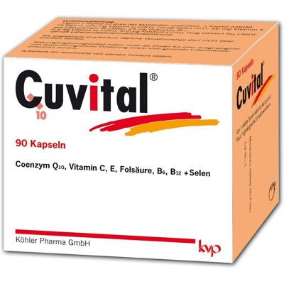 Köhler - Cuvital Kapseln - 90 St - Nahrungsergänzungsmittel Köhler - Cuvital Kapseln - 90 St - Nahrungsergänzungsmittel