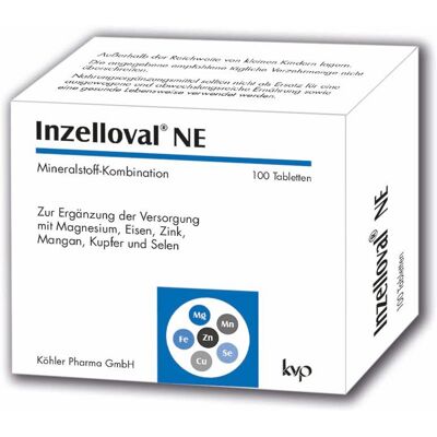 Köhler - Inzelloval NE - Mineralstoff-Kombi - Tabletten Köhler - Inzelloval NE - Mineralstoff-Kombi - Tabletten