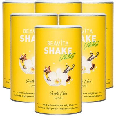 Beavita Profi Diät-Paket, Vanilla Chai 6x572 g Pulver Beavita Profi Diät-Paket, Vanilla Chai 6x572 g Pulver