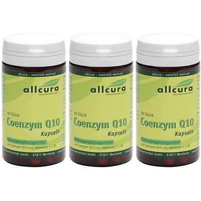 allcura Coenzym Q10 3x60 St Kapseln allcura Coenzym Q10 3x60 St Kapseln