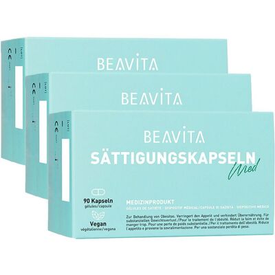 Beavita Saettigungskap MED 3er-Pack 3x90 St Kapseln Beavita Saettigungskap MED 3er-Pack 3x90 St Kapseln