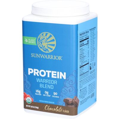 Sunwarrior Blend Raw Protein 750g - Schokolade Sunwarrior Blend Raw Protein 750g - Schokolade