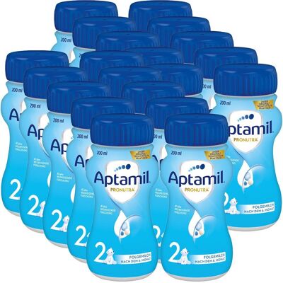 20x Aptamil 2 Folgemilch 20x200 ml Flüssigkeit 20x Aptamil 2 Folgemilch 20x200 ml Flüssigkeit