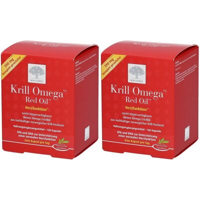 NEW NORDIC 2x Krill Omega Kapseln 2x120 St NEW NORDIC 2x Krill Omega Kapseln 2x120 St
