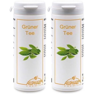 ALLPHARM Grüner TEE Kapseln 2x 2x90 St ALLPHARM Grüner TEE Kapseln 2x 2x90 St