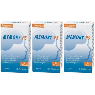 DR. GRANDEL Memory PS Kapseln Grandel 3x 3x50 St DR. GRANDEL Memory PS Kapseln Grandel 3x 3x50 St