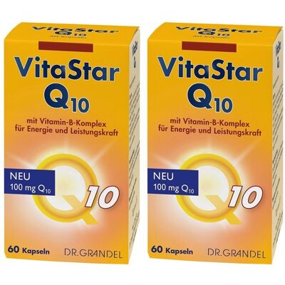 DR. GRANDEL Vitastar Q10 Kapseln 2x 2x60 St DR. GRANDEL Vitastar Q10 Kapseln 2x 2x60 St