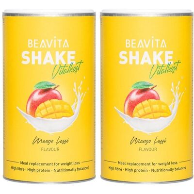 Beavita Vitalkost Diät-Shake, Mango Lassi Doppelpack 2x572 g Pulver Beavita Vitalkost Diät-Shake, Mango Lassi Doppelpack 2x572 g Pulver