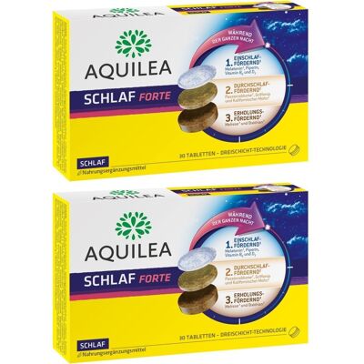Aquilea Schlaf forte Tabletten 2x 2x30 St Aquilea Schlaf forte Tabletten 2x 2x30 St