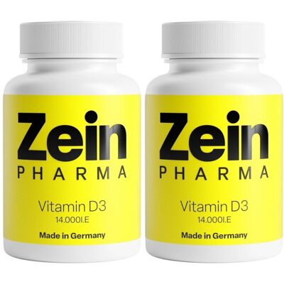 Vitamin D3 14.000 I.e. Softgel-Kapseln ZeinPharma 2x 2x120 St Weichkapseln Vitamin D3 14.000 I.e. Softgel-Kapseln ZeinPharma 2x 2x120 St Weichkapseln