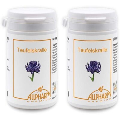 Teufelskralle Kapseln Allpharm 2x 2x60 St Teufelskralle Kapseln Allpharm 2x 2x60 St