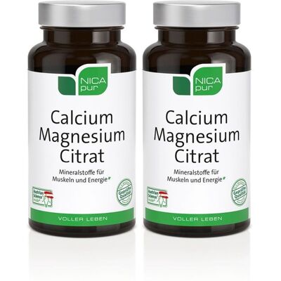 Nicapur Calcium Magnesium Citrat Kapseln 2x 2x60 St Nicapur Calcium Magnesium Citrat Kapseln 2x 2x60 St