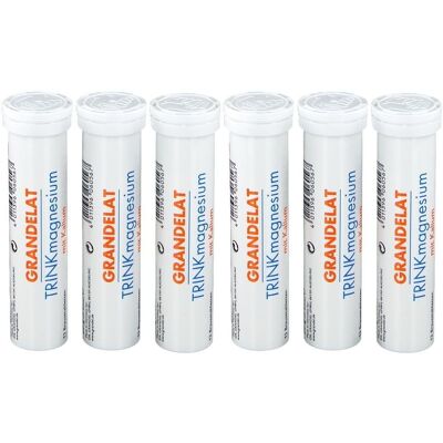 DR. GRANDEL Grandelat TRINKmagnesium Brausetabletten 2x 2x3x12 St DR. GRANDEL Grandelat TRINKmagnesium Brausetabletten 2x 2x3x12 St