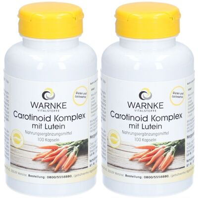 WARNKE Carotinoid Komplex Kapseln 2x 2x100 St WARNKE Carotinoid Komplex Kapseln 2x 2x100 St