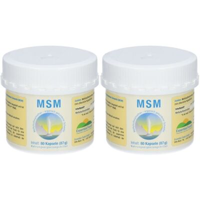 ALLPHARM MSM 1000 mg Kapseln 2x 2x80 St ALLPHARM MSM 1000 mg Kapseln 2x 2x80 St