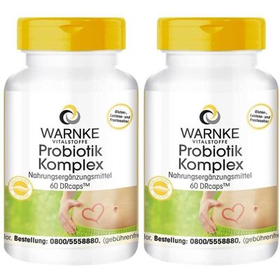 WARNKE Probiotik Komplex Kapseln 2x 2x60 St WARNKE Probiotik Komplex Kapseln 2x 2x60 St